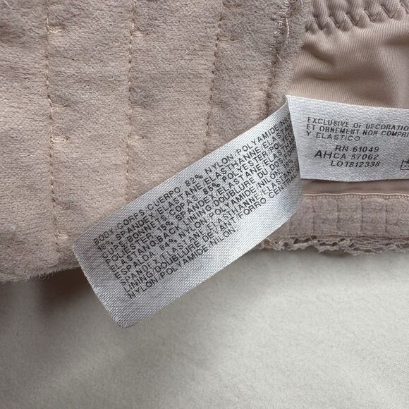 Wacoal Vivid Encounter Lace-Trim Contour Bra 853395 Beige Underwire Size 36DD - Picture 3 of 7